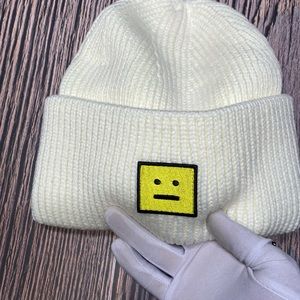 Acne Studios Beanie white.